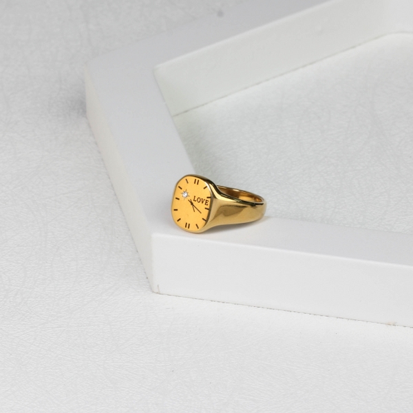 anillo de acero inoxidable (137)