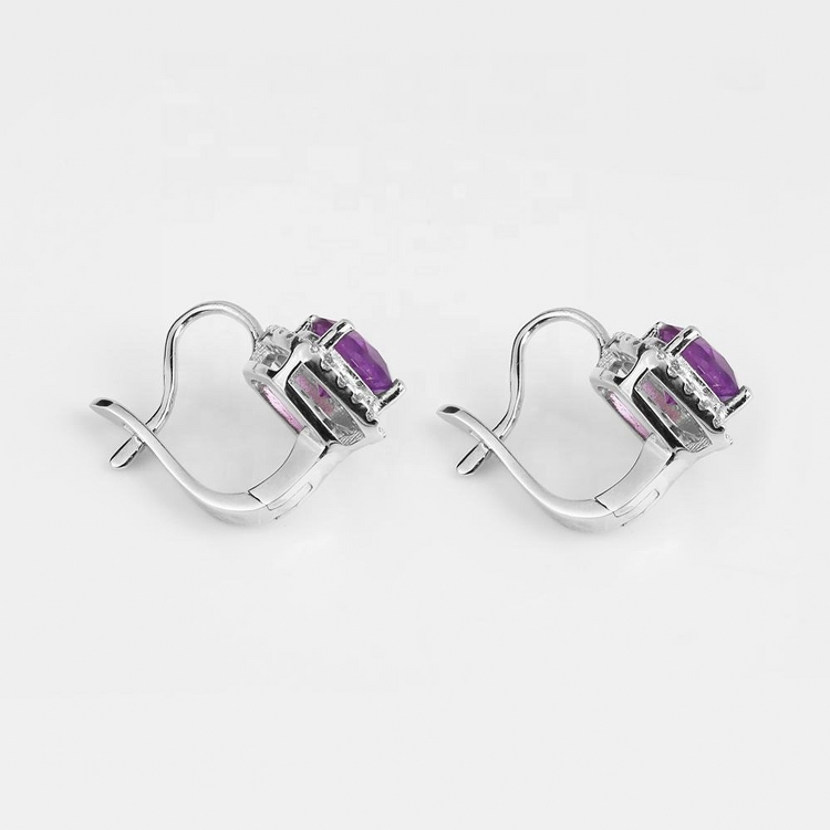 925 Boucle d'oreille en argent sterling (91)
