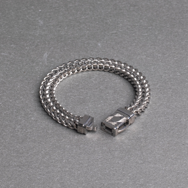 shiny ss unisex bracelet