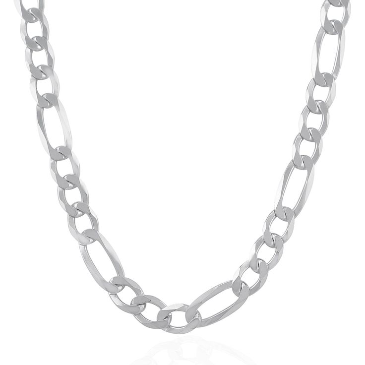 a rhodium plated stainless steel jewelry necklace