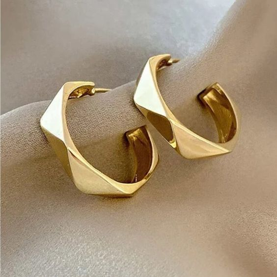 gold plated earrings